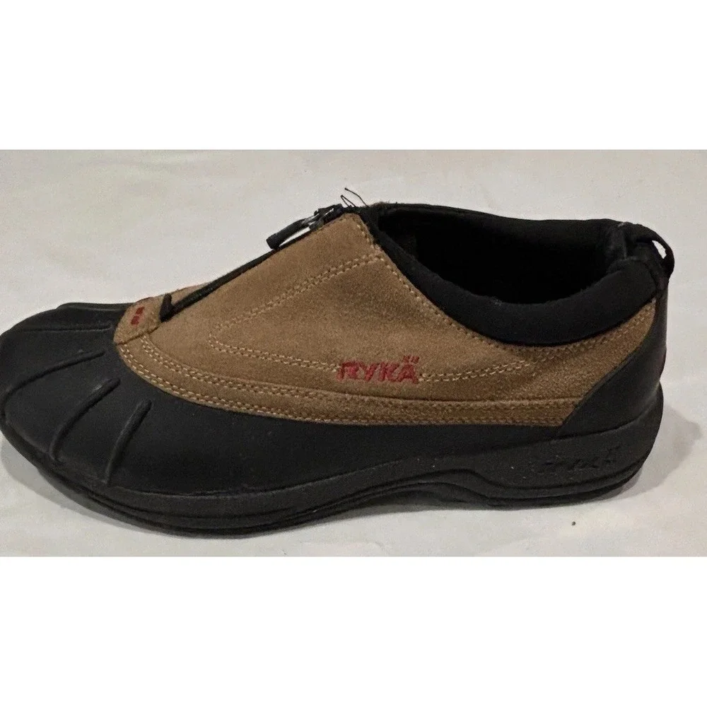 Ryka Women's Terrain Front Zip Waterproof Duck Walking Shoes Size 10